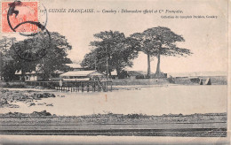 Guinée Française CONAKRY  Débarcadère Officiel Et Cie Française (Scans R/V) N° 62 \ML4051 - Guinée Française