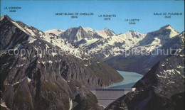 11695908 Valais Wallis Kanton Grande Dixence Stausee Sion - Otros & Sin Clasificación