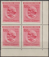 26/ Pof. 109, Corner 4-block, Print Plate 5 - Unused Stamps