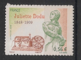 FRANCE - 2009 - Adhésif N°YT. 371 - Juliette Dodu - Neuf Luxe ** / MNH / Postfrisch - Nuevos