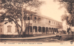 CONAKRY Guinée Française Hotel Des Postes - Télégraphe Et Téléphones Carte Vierge Non Circulé (Scans R/V) N° 67 \ML4053 - French Guinea