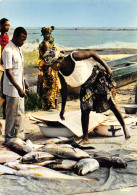 GABON CAP LOPEZ Port Gentil Vente Du Poisson  (Scans R/V) N° 33 \ML4055 - Gabon