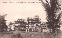 GABON LIBREVILLE  Le Quartier Du Trésor-Edit Bloc Freres Carte Vierge Non Circulé  (Scans R/V) N° 40 \ML4055 - Gabon