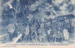 GABON DE LEKETY (ALIMA) A FRANCEVILLE (OGOOUE) PORTEURS MINDOMBOUS Non Circulé (Scans R/V) N° 63 \ML4055 - Gabon