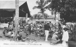 BENIN DAHOMEY COTONOU Un Coin Du Marché Extérieur Carte Vierge Non Circulé  (Scans R/V) N° 58 \ML4056 - Dahomey