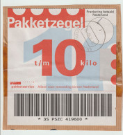Nederland Pakketzegel Tot 10 Kilo  Gebruikt Stempel Ulvenhout - Autres & Non Classés