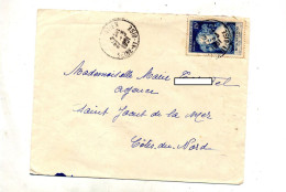 Lettre Cachet Enghien Sur Sevigné - Handstempel