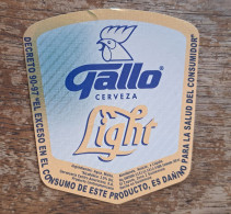 GUATEMALA CENTER AMERICA BREWERY  BEER LABEL/ #0111 - Cerveza