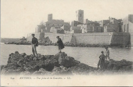 CPA. 06 ANTIBES. VUE PRISE DE LA GRAVETTE. - Antibes - Les Remparts