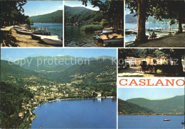 11695784 Caslano Bootsliegeplatz Panorama Lago Di Lugano Caslano - Sonstige & Ohne Zuordnung