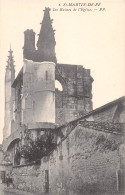17 SAINT MARTIN DE Ré Ruines De L'église Fortifiée Carte Vierge Non Circulé (Scans R/V) N° 9 \ML4061 - Saint-Martin-de-Ré