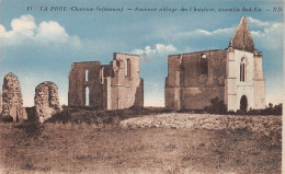 17 île De Ré  La Flotte Ancienne Abbaye Des Chateliers Ensemble Sud Est Colorisée (Scans R/V) N° 32 \ML4061 - Ile De Ré