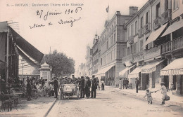 17  ROYAN Le Boulevard THIERS Et Le Kiosque Carte Vierge Non Circulé  (Scans R/V) N° 30 \ML4065 - Royan