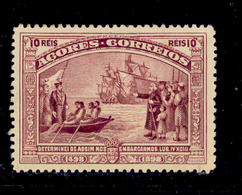 ! ! Azores - 1898 Vasco Gama 10 R - Af. 90 - MH - Azoren