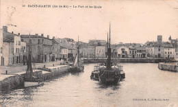 17 SAINT MARTIN DE Ré Le Port Et Les Quais (Scans R/V) N° 23 \ML4068 - Saint-Martin-de-Ré