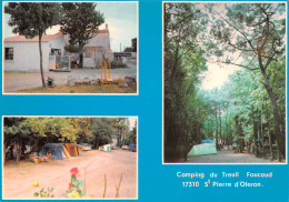 17 île D' Oléron SAINT PIERRE Camping Du Treuil Foucaud Carte Vierge  (Scans R/V) N° 59 \ML4069 - Saint-Pierre-d'Oleron