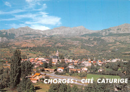 05  Chorges Vue Générale Aérienne Panoramique Cité Caturige    (Scan R/V) N° 99 \ML4072 - Autres & Non Classés