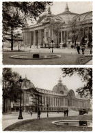 Lot De 3 CP. PARIS. Le Grand Palais; Le Petit Palais; L'église Saint-Augustin. - Andere & Zonder Classificatie