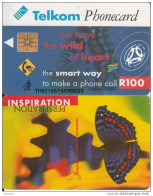 SOUTH AFRICA - Butterfly, Tirage 30000, Used - Zuid-Afrika