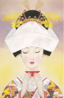 Japan Prepaid T Card 500 - Art Geisha Traditional - Japón