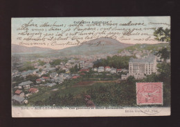 CPA - 73 - Aix-les-Bains - Vue Générale Et Hôtel Bernascon - Colorisée - Circulée En 1905 - Aix Les Bains