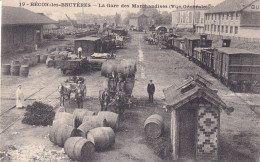 Bécon Les Bruyères (92 Hauts De Seine) La Gare Des Marchandises Vue Générale - Impression Photo Asnières N° 19 - Sonstige & Ohne Zuordnung