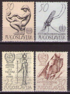 Yugoslavia 1962 - LOT - Mi 990-993 - MNH**VF - Nuevos