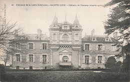 Ste Luce Sur Loire * Château De Chassay ( Façade Nord ) * Châteaux De La Loire Inférieure N°41 - Autres & Non Classés