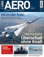 Aero International Magazine Germany 2024-03 Nasa X-59 Boing 737 Dubai Airport - Ohne Zuordnung