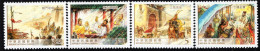 Taiwan - 2010 - Classic Novels - Romance Of Three Kingdoms - Mint Stamp SET - Unused Stamps