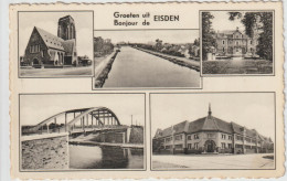 CARTOLINA DI EISDEN - Maasmechelen - Limbourg - BELGIO -  FORMATO PICCOLO - Maasmechelen