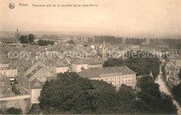 73335718 Arlon Wallonie Panorama Pris De La Nouvelle Eglise Saint Martin Arlon W - Arlon