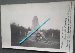 1924 Bois Des Caures Verdun Tombe Du Commandant Driant Et 7 Chasseurs Inconnus Cimetière Tranchées Ww1 Poilu 14 18 Photo - Krieg, Militär