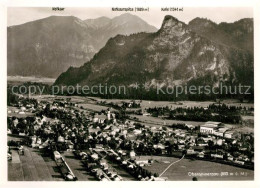 73335619 Oberammergau Gesamtansicht Mit Alpenpanorama Fliegeraufnahme Oberammerg - Oberammergau