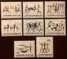 YUGOSLAVIA 1959 801 A 808 ** - Ungebraucht