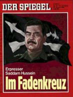 Der Spiegel Magazine Germany 1990-35 Saddam Hussein - Ohne Zuordnung