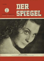 Der Spiegel Magazine Germany 1949-27 Michele Morgan - Ohne Zuordnung