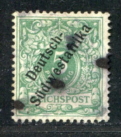 REF093 > COLONIES ALLEMANDE - AFRIQUE SUD OUEST < Yv N° 8 Ø < Oblitéré Dos Visible - Used Ø - Africa Tedesca Del Sud-Ovest