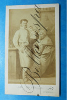 C.D.V. Carte De Visite. Atelier Portret A.FAUCHEUR Blvd Pigalle Paris  "Les Thénardier"  Les Misérables - Oud (voor 1900)