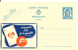 BELGIUM PPS 50C BLUE "SCEAU D'ETAT" SBEP PUBLIBEL 508 UNUSED - Werbepostkarten