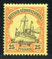 REF093 > COLONIES ALLEMANDE - AFRIQUE SUD OUEST < Yv N° 17 * Neuf Dos Visible - MH * - German South West Africa