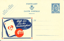 BELGIUM PPS 50C BLUE "SCEAU D'ETAT" SBEP PUBLIBEL 509 UNUSED - Werbepostkarten