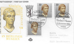 Postzegels > Europa > Duitsland > Berlijn > 1980-1990> Brief Met No.  3x 708 (17185) - Cartas & Documentos
