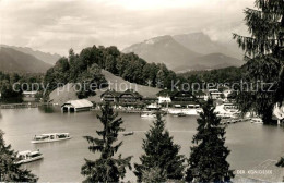 73335286 Koenigssee Hotel Schiffmeister Hotel Seehaus Mit Lattengebirge Und Unte - Autres & Non Classés