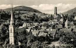 73335277 Eppstein Taunus Teilansicht Luftkurort Mit Kirche Und Burgruine Eppstei - Autres & Non Classés