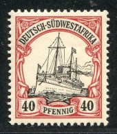 REF093 > COLONIES ALLEMANDE - AFRIQUE SUD OUEST < Yv N° 19 * Neuf Dos Visible - MH * - German South West Africa