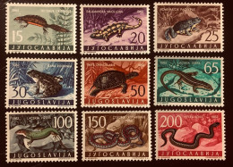 YUGOSLAVIA 1962 905 A 913 ** - Nuevos