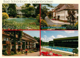 73335172 Langenbruecken Bad Schoenborn Fachkrankenhaus Springbrunnen Schwimmbad  - Bad Schoenborn