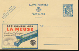 BELGIUM PPS 50C BLUE "SCEAU D'ETAT" SBEP PUBLIBEL 522 UNUSED - Werbepostkarten