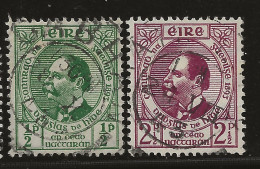 Ireland, 1943, SG 129 - 130, Used - Gebruikt